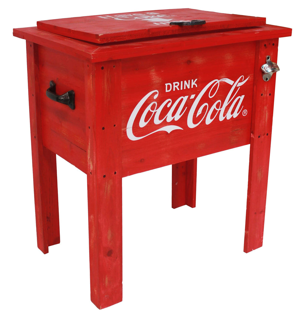 Coca-Cola® Vintage Wooden Cooler - Cooler