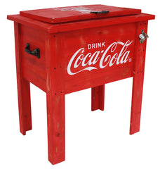 ヴィンテージ　フランシー　Summer Coolers Coca Cola® Vintage Wooden Cooler – Leigh Country