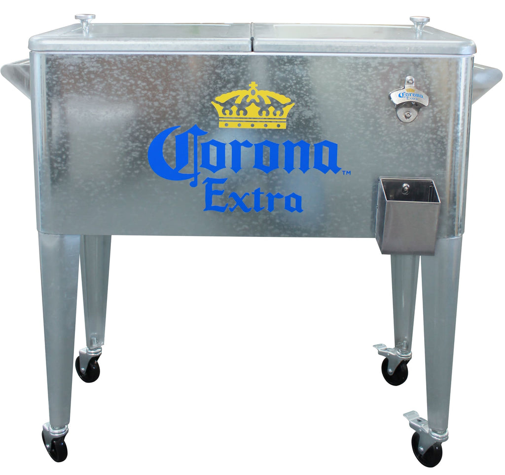 Corona Extra® Galvanized Retro Cooler – 80 Qt. - Cooler