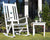 Heartland White Star Porch Rocker - Rocker