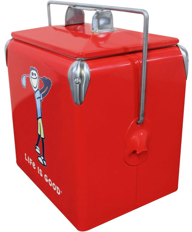 Life is Good® 14qt. Cooler - Jake Golfing Red - Cooler