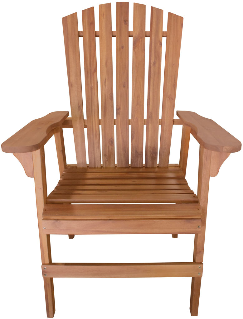 OverSized Natural Adirondack Chair Leigh Country