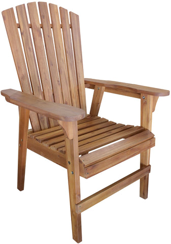 Over-Sized Natural Adirondack Chair - Adirondack Chair
