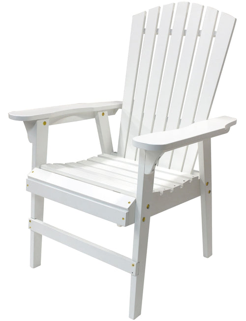 Over Sized White Adirondack Chair Leigh Country