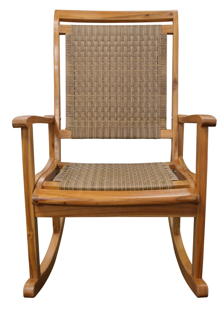 Sequoia Wicker Patio Rocker – LEIGH COUNTRY