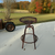 Tractor Seat Swivel Stool - Bronze - Stool