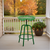 Tractor Seat Swivel Stool - Green - Stool