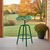 Tractor Seat Swivel Stool - Green - Stool