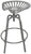 Tractor Seat Swivel Stool - Metallic - Stool