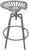 Tractor Seat Swivel Stool - Metallic - Stool