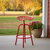 Tractor Seat Swivel Stool - Red - Stool
