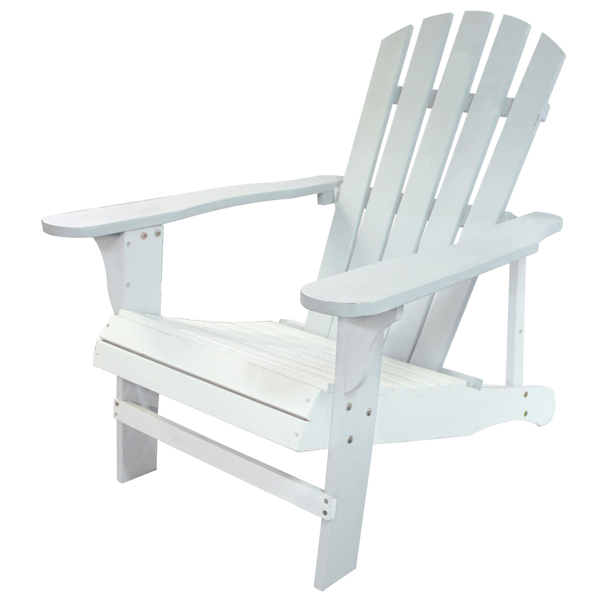 Leigh Country Wooden Adirondack Chair, White