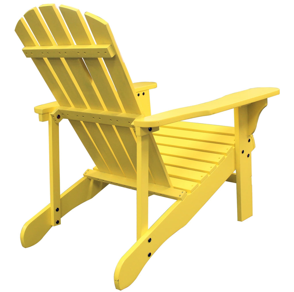 Yellow Adirondack Chair Leigh Country