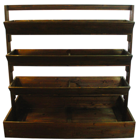 4 TIER VERTICAL PLANTER