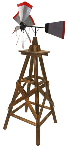 6.5 Ft. Char-Log Windmill - Windmill