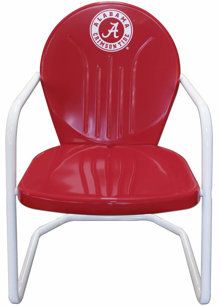 Alabama Crimson Tide Retro Metal Chair - Chair