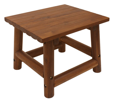 Amber-Log End Table - End Table