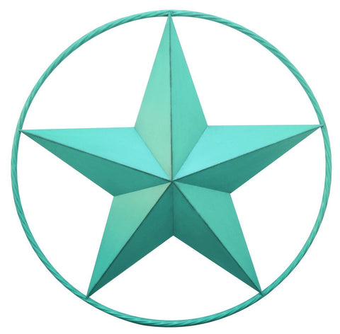 Aqua Star with Ring Wall Décor - Decor