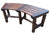Char-Log Curved Bench - Curved Bench