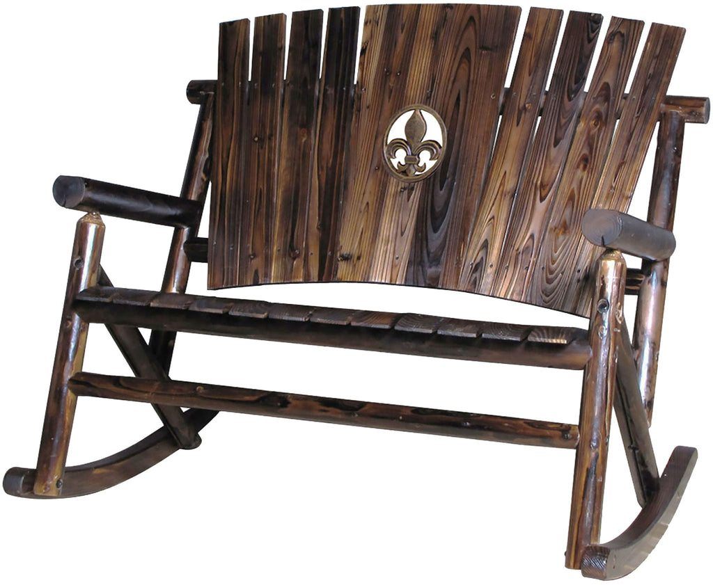 Char-Log Fleur-de-lis Medallion Double Rocker – LEIGH COUNTRY