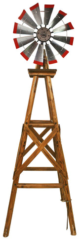 Char-Log Red-Tipped Windmill - Windmill