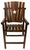 Char-Log Star Bar Arm Chair - Arm Chair