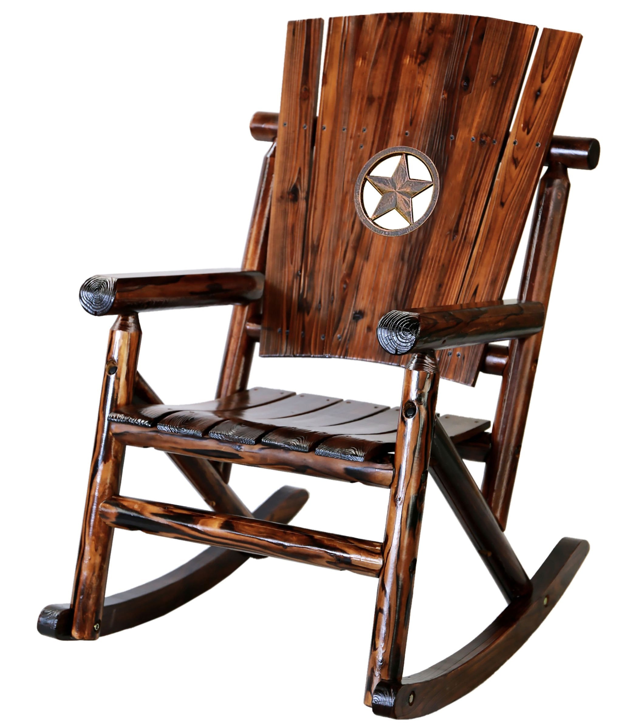 Char-Log Star Medallion Rocker – Leigh Country