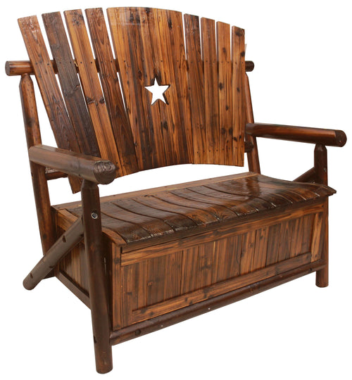 Char-Log Star Storage Bench - For Pickup ONLY (Excluding Wholesale
