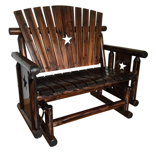 Log glider outlet rocker