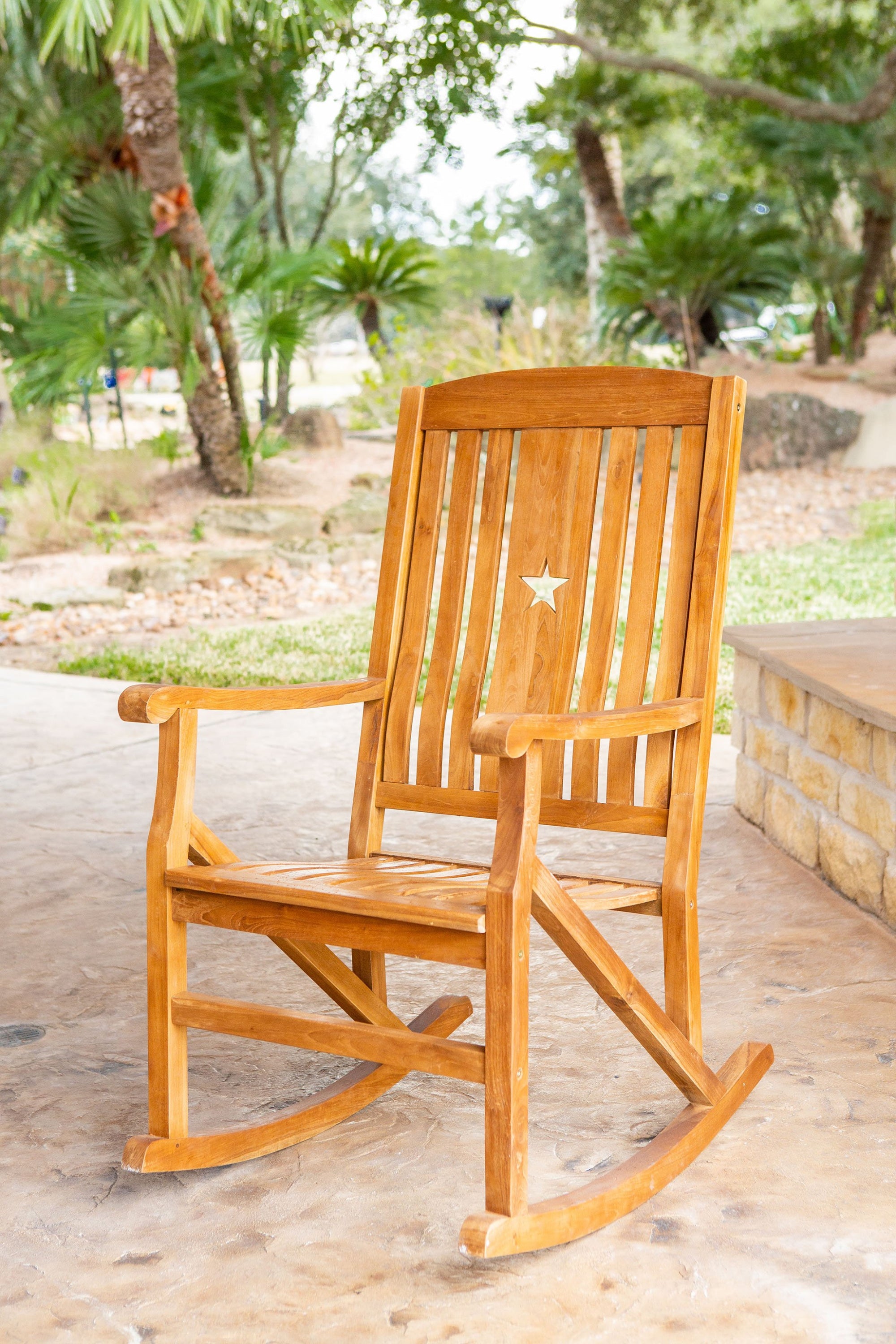 Classic Teak Star Rocker – Leigh Country