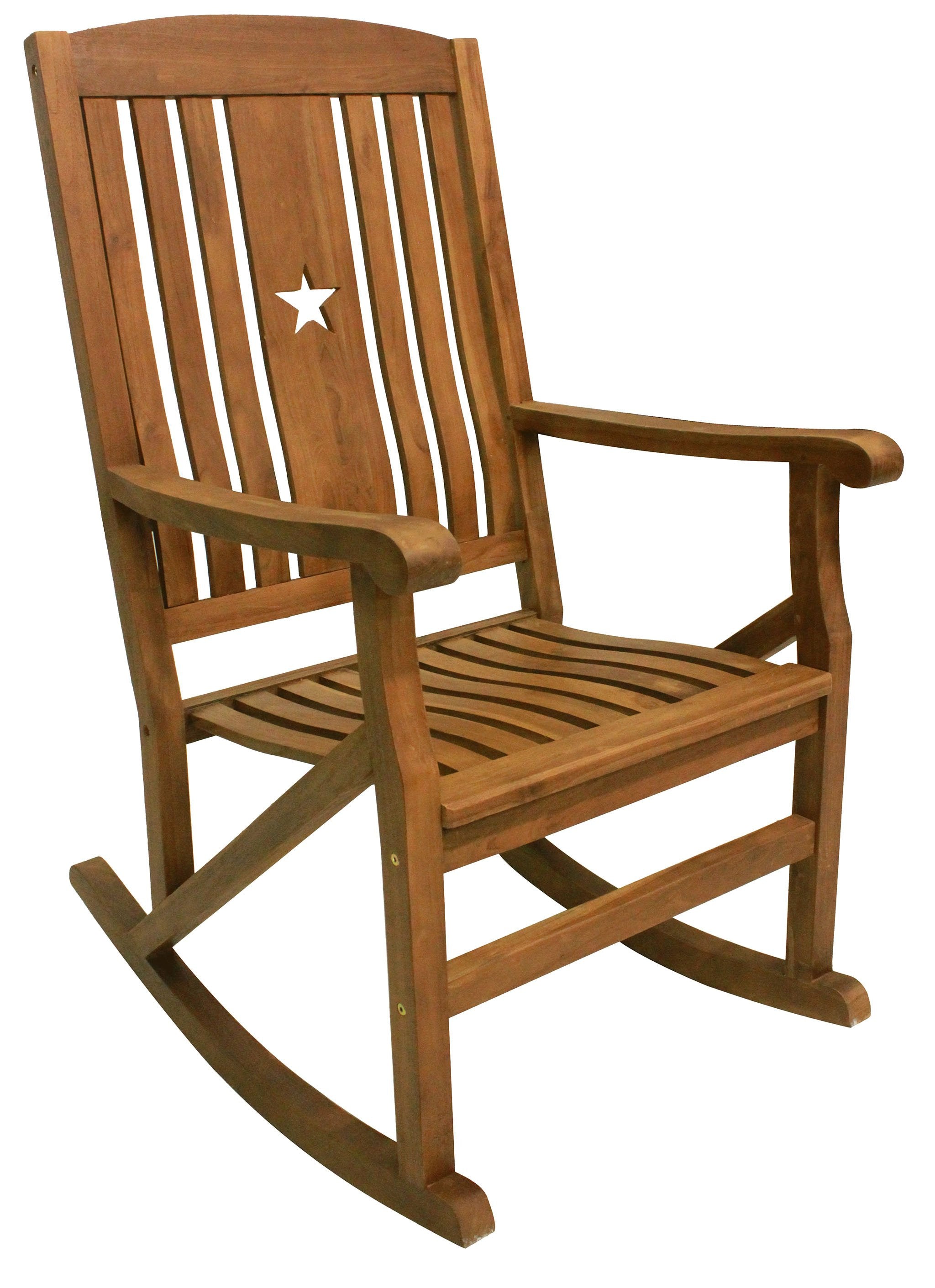Classic Teak Star Rocker – Leigh Country