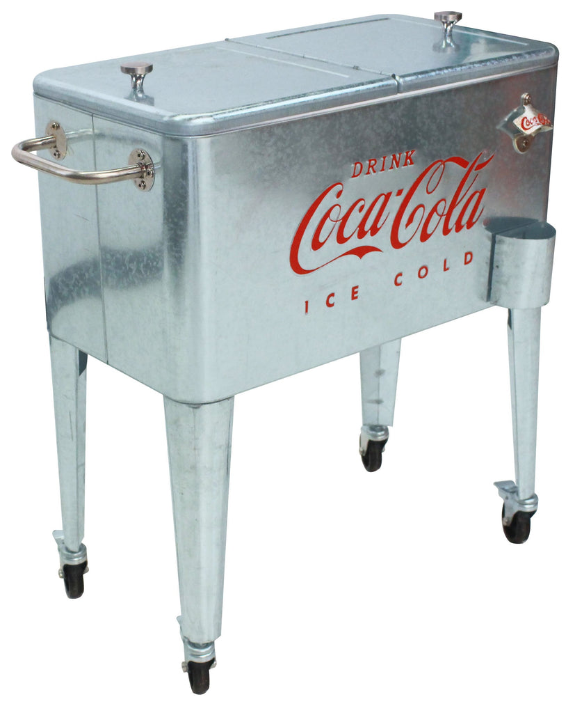 Coca-Cola® Galvanized 60 qt. Cooler - Cooler