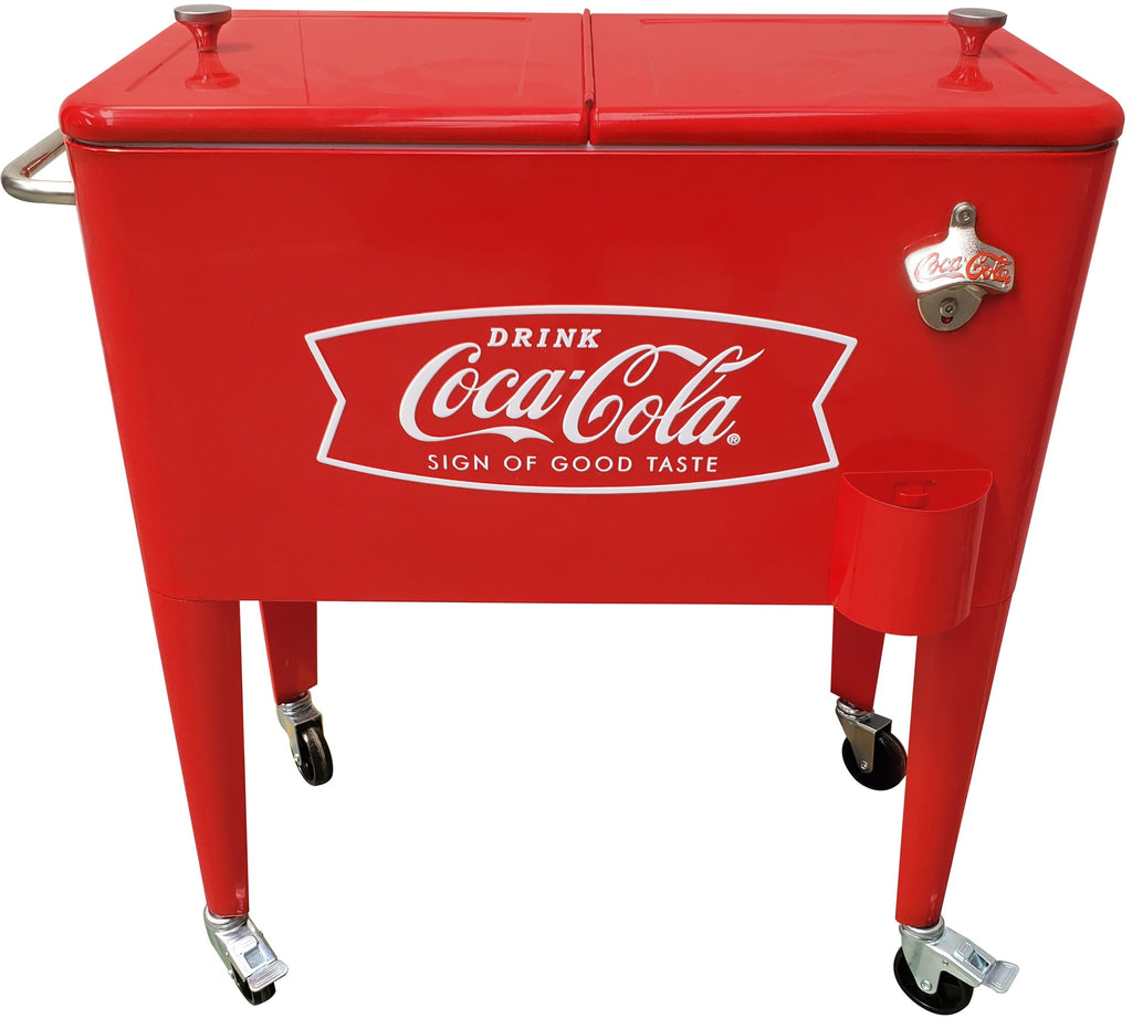 Coca-Cola® Red Fishtail Logo 60 qt. Cooler – Leigh Country