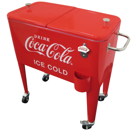 Coca-Cola® Retro ICE COLD 60 qt. Cooler - Cooler