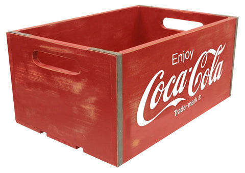 Coca-Cola® Vintage Wooden Crate - Large - Decor