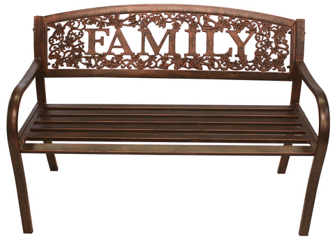Family Metal Bench - Metal Bench