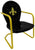 Fleur-de-lis Retro Metal Chair - Chair