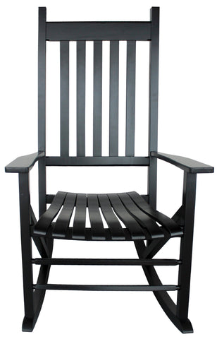 Heartland Black 5 Slat Classic Rocker - Rocker