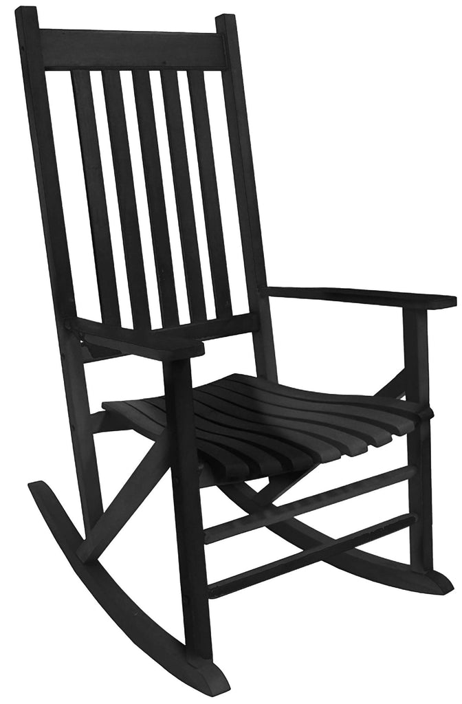 Heartland Black 5 Slat Classic Rocker – Leigh Country