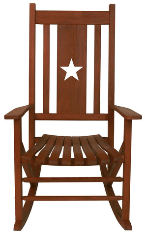 Heartland Natural Star Classic Porch Rocker - Porch Rocker