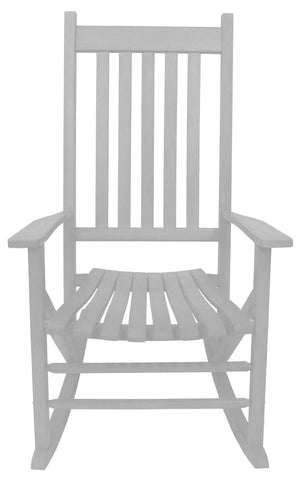 Heartland White 5 Slat Classic Rocker - Rocker