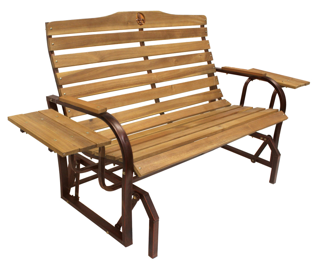 Iron Grove Fleur-de-lis Double Glider