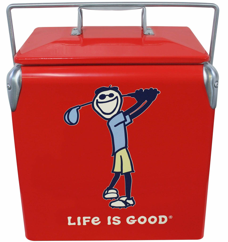 Life is Good® 14qt. Cooler - Jake Golfing Red - Cooler