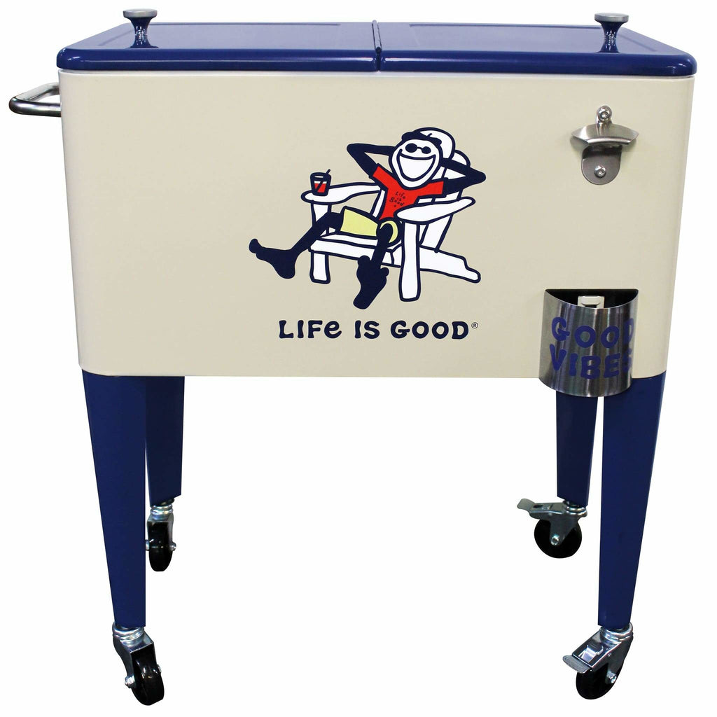 Life is Good® 60qt. Rolling Cooler - Adirondack Jake - Cooler