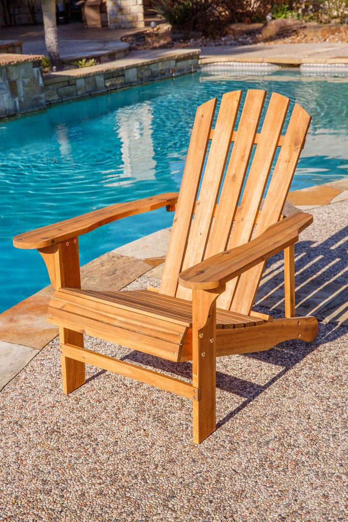 Natural Adirondack Chair Leigh Country