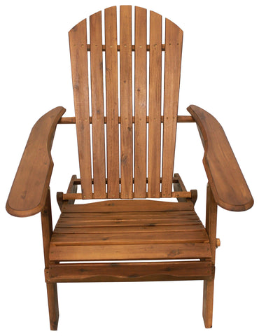 Natural Folding Adirondack Chair - Adirondack Chair
