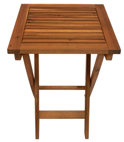 Natural Folding Adirondack Side Table - End Table