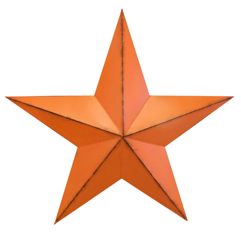 Orange Star Wall Décor - Decor