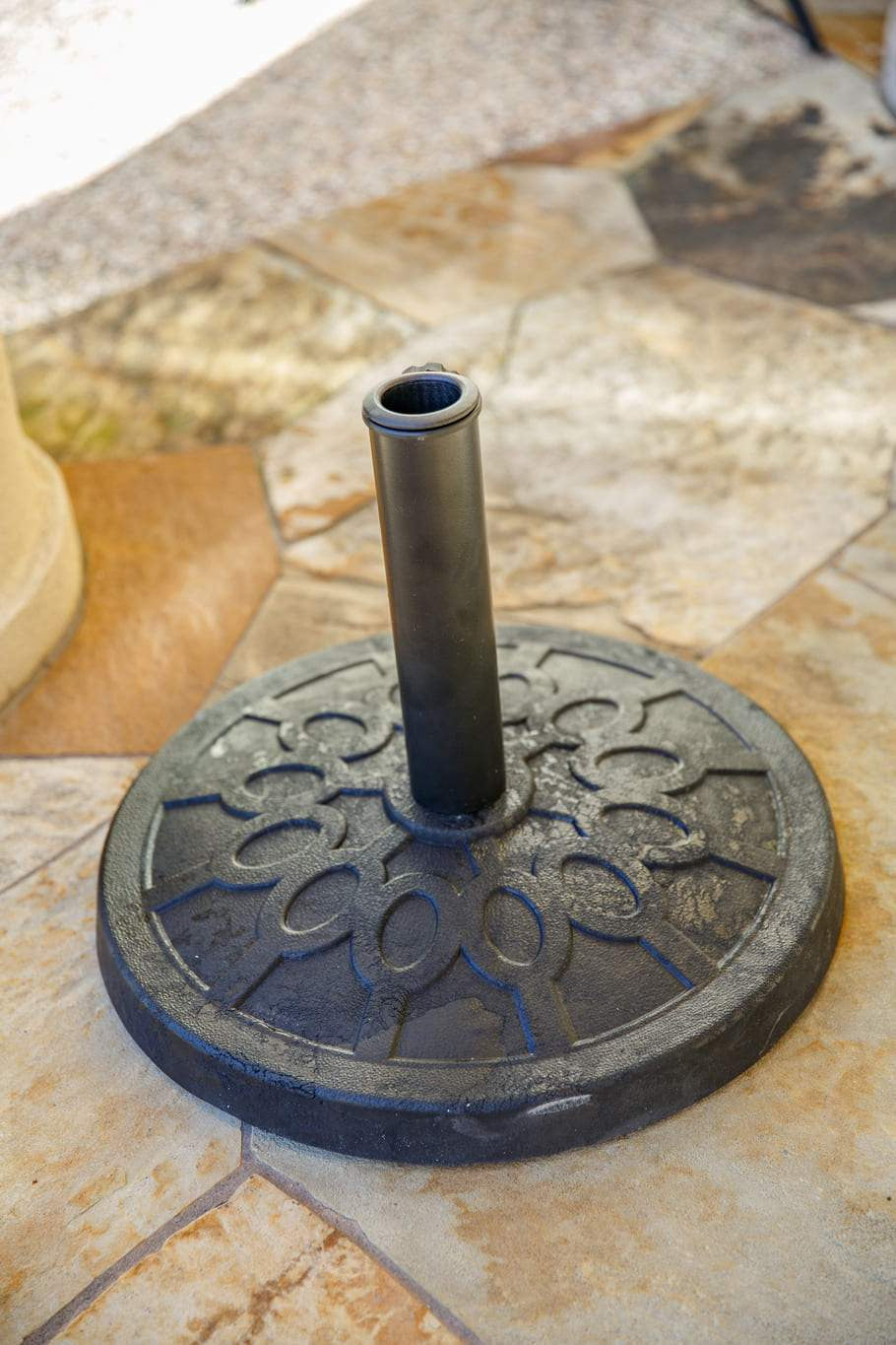 Leigh Country TX 94138 Patio Umbrella Base Bronze Leigh Country TX 94138 Patio Umbrella Base Bronze