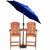 Patio Umbrella Blue 9ft. - umbrellas
